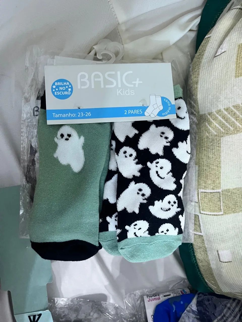 Meia infantil nova para Tenis 