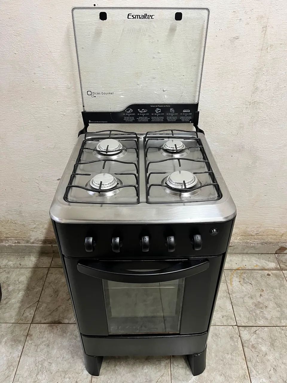 Fogão 4 Bocas Esmaltec 