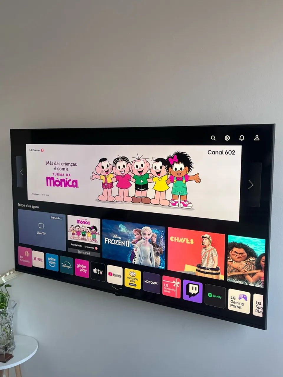 SMART TV 4K - 55 POLEGADAS 