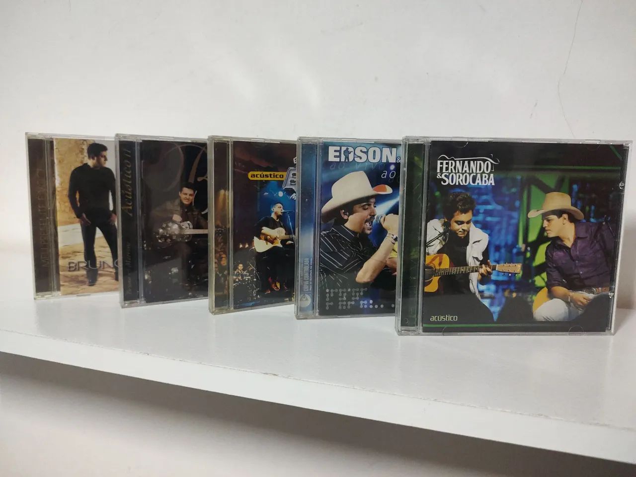 5 CD's de Sertanejo Diversos 