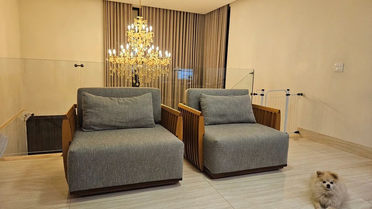Poltronas Araçary Linho Maciça 