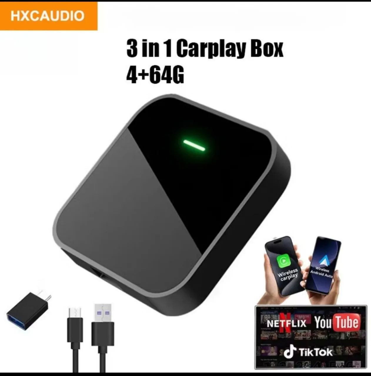 Adaptador carplay Android auto - Foto 5