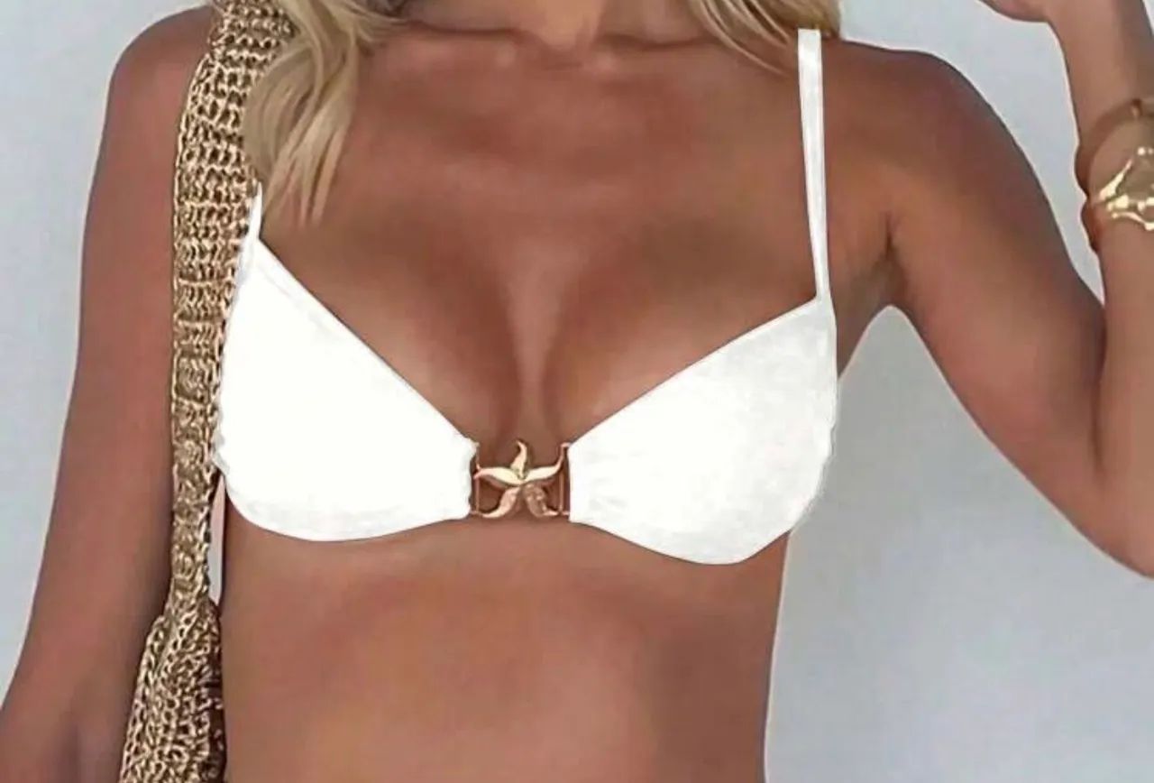 Biquíni branco top - Foto 3