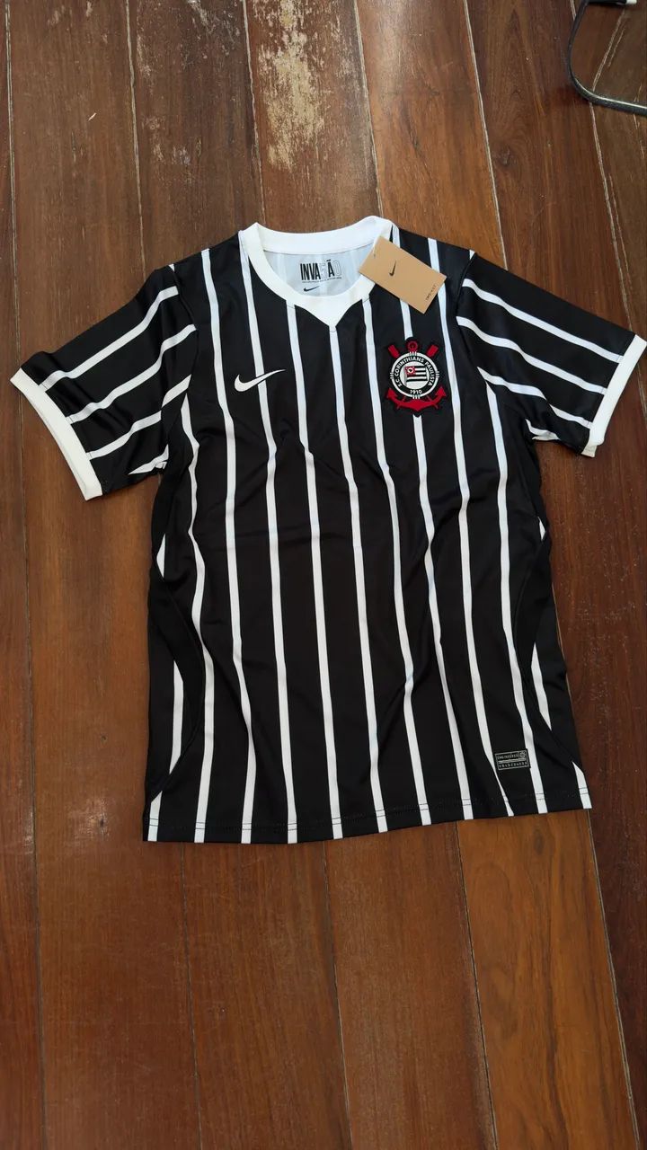Camiseta Corinthians Modelo Torcedor 2026 (com medidas)