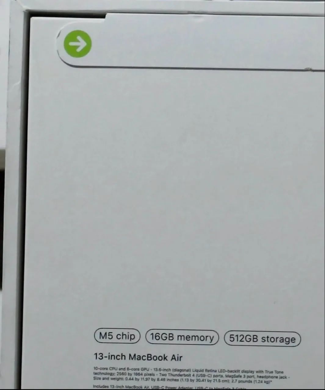 MacBook Air M5 13 16GB - 512GB SSD  - Foto 2