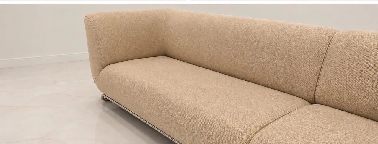 Sofá Contemporâneo Saccaro 2,95 m - Ótimo Estado - Foto 3