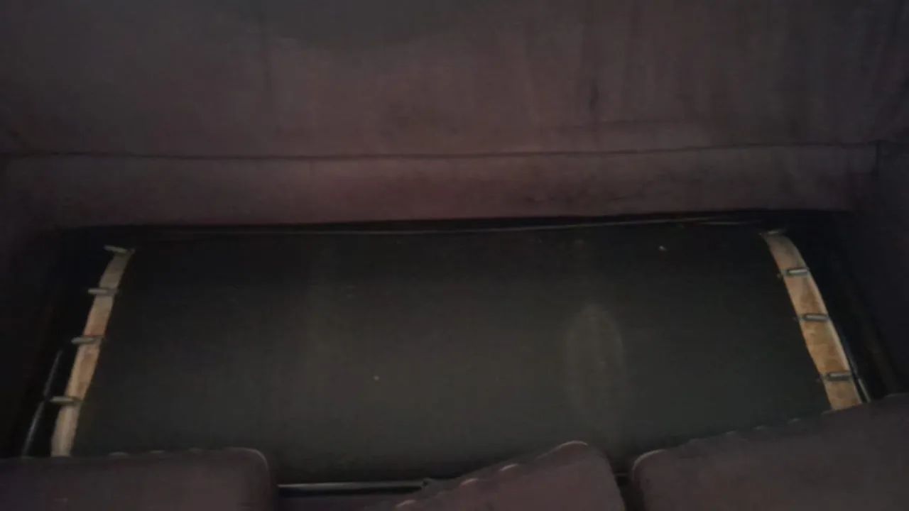 Sofa cama com colchão, LEIA AS OBSERVAÇÕES DO ANÚNCIO. - Foto 3