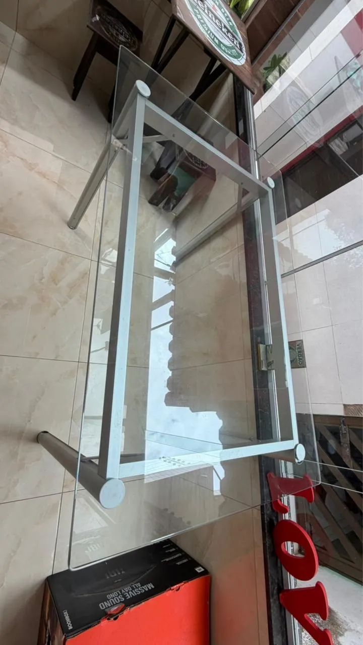 Mesa de jantar de vidro  - Foto 2