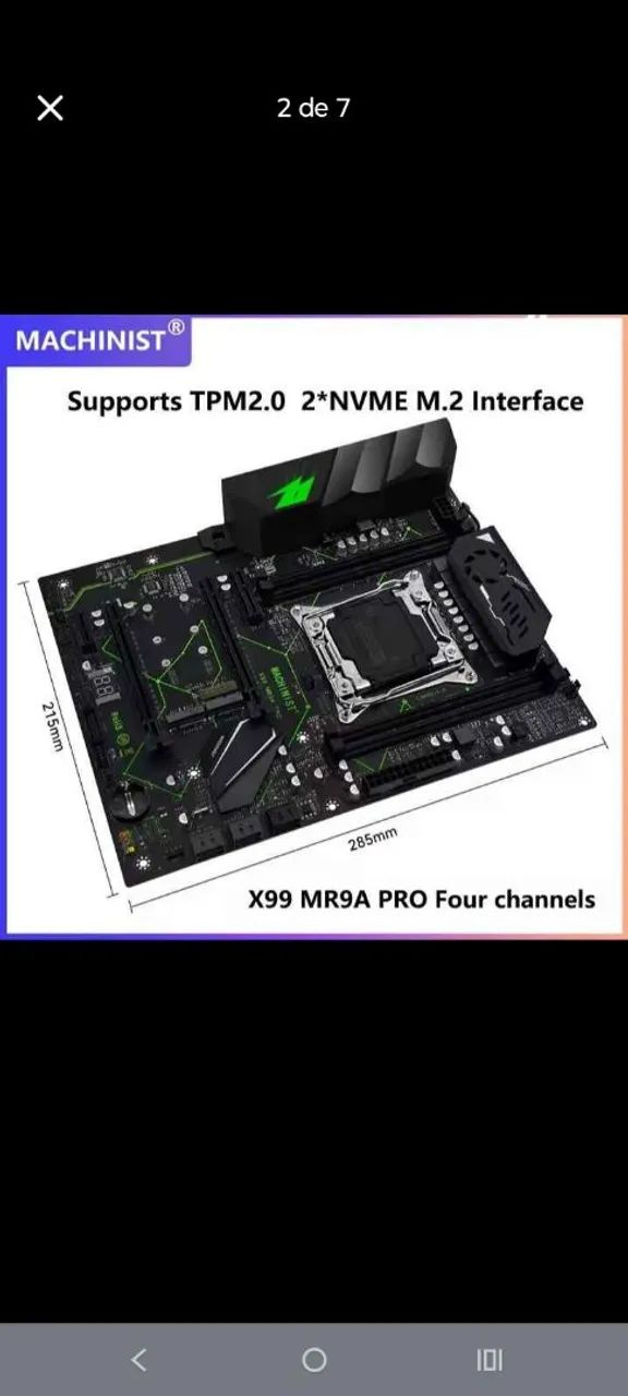 Kit Xeon X99 (Menos memória ram) - Foto 2