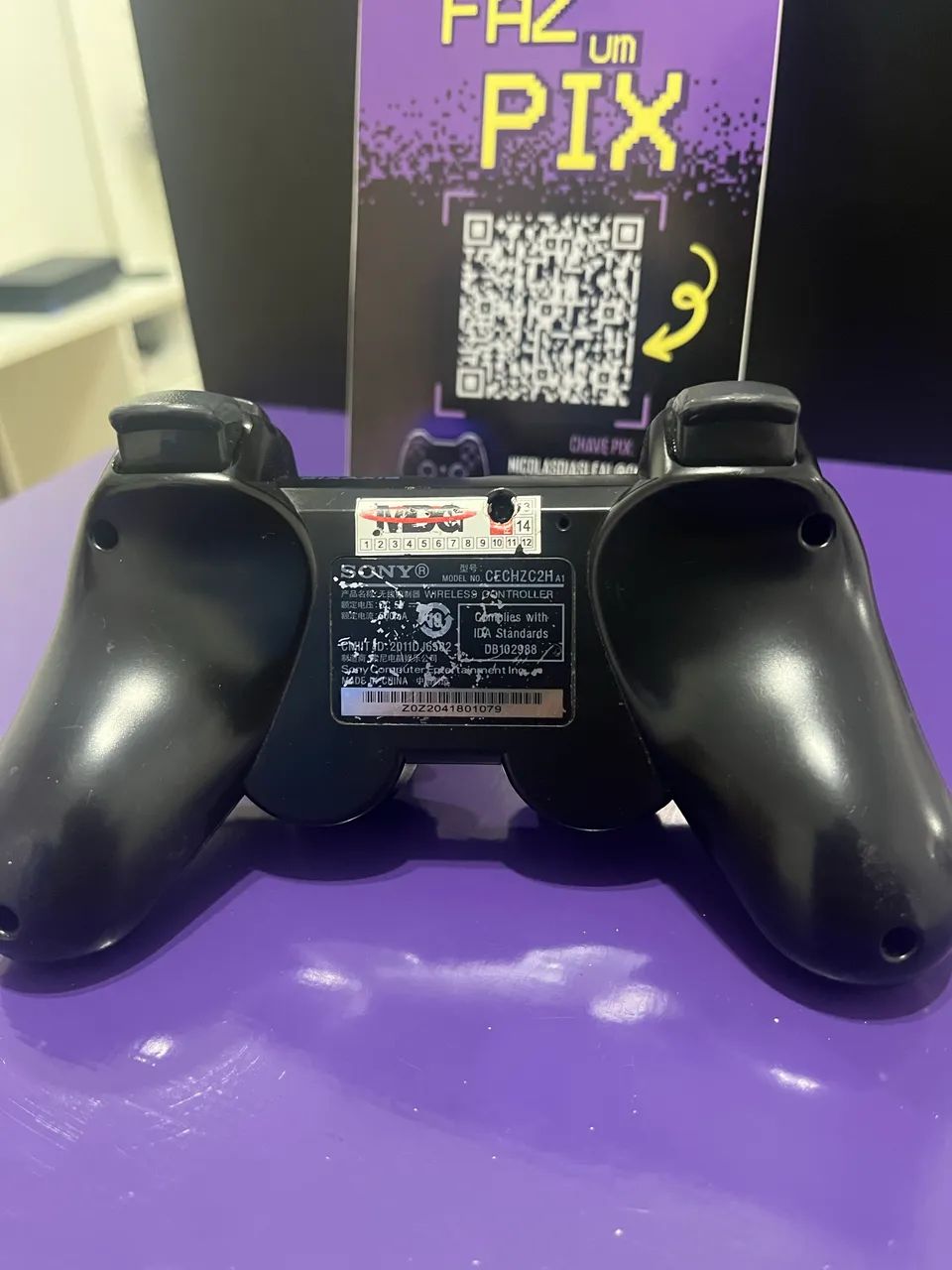 Controle de PS3 tudo ok primeira linha  - Foto 2