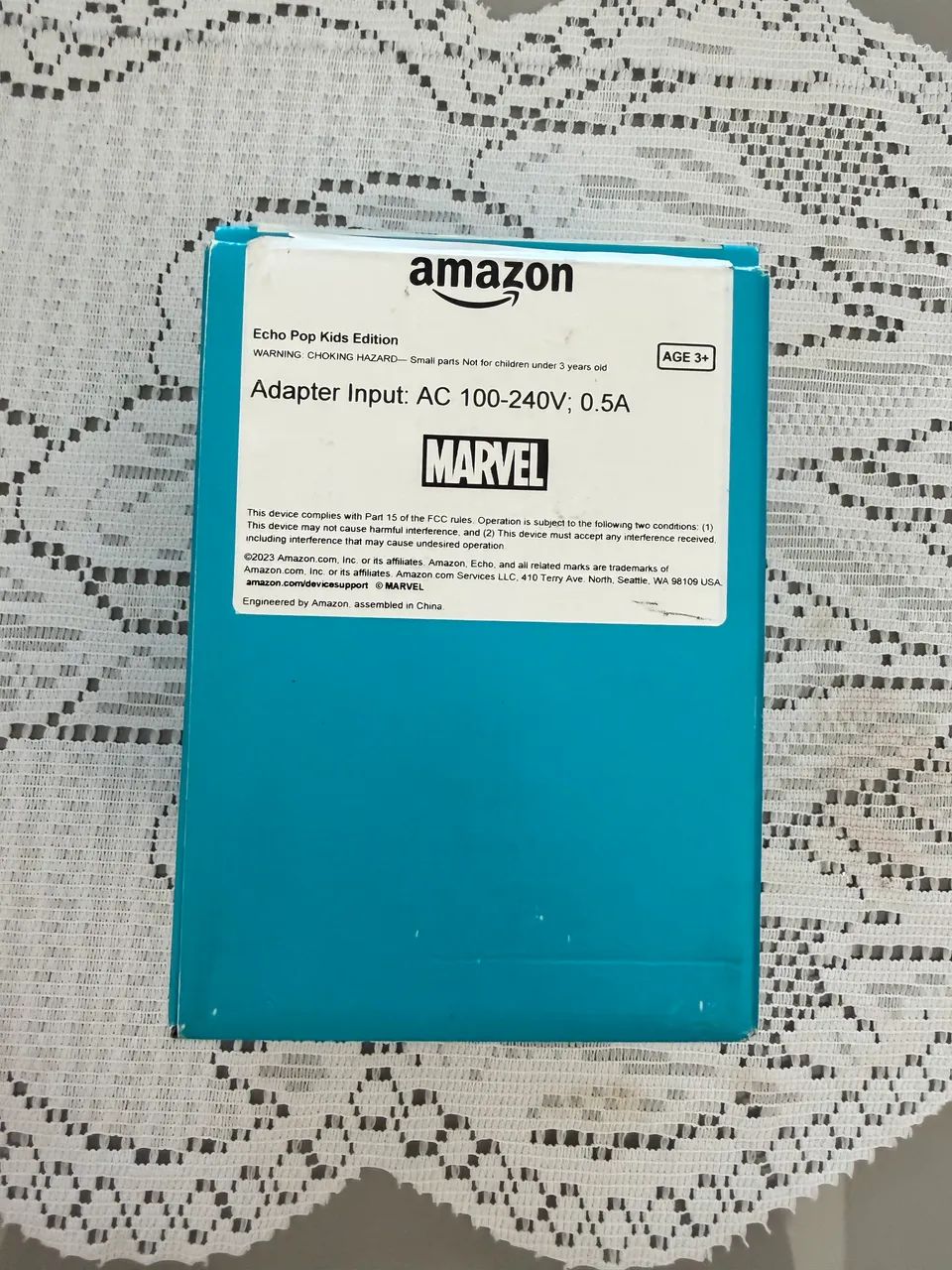 Alexa Echo Pop Kids Edition Marvel Nova + Caixa | 10x Sem Juros - Foto 3