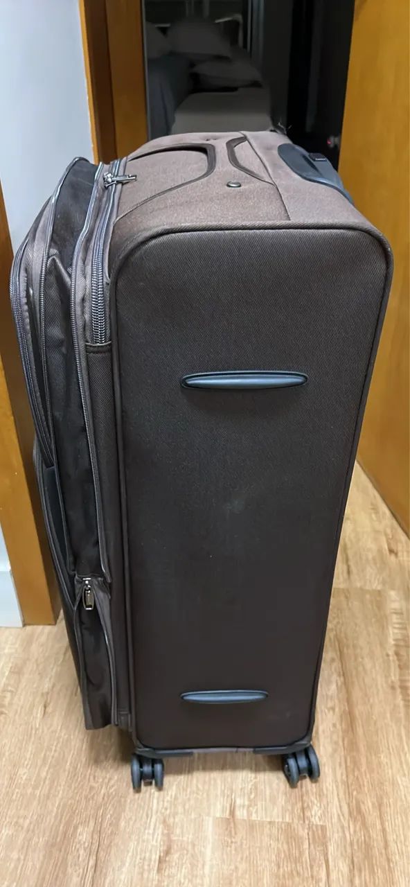Mala Viagem 32kg - Marrom - Foto 3