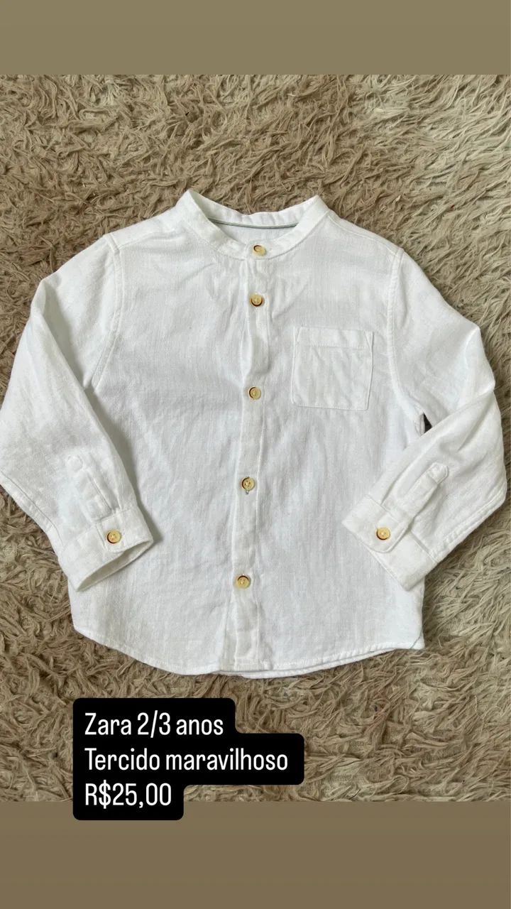 Blusa Zara 2/3 anos - Foto 3