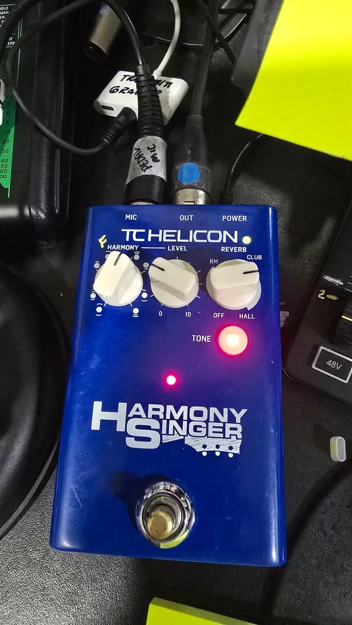 PEDAL TC HELICON HARMONY SINGER 2 - Instrumentos musicais