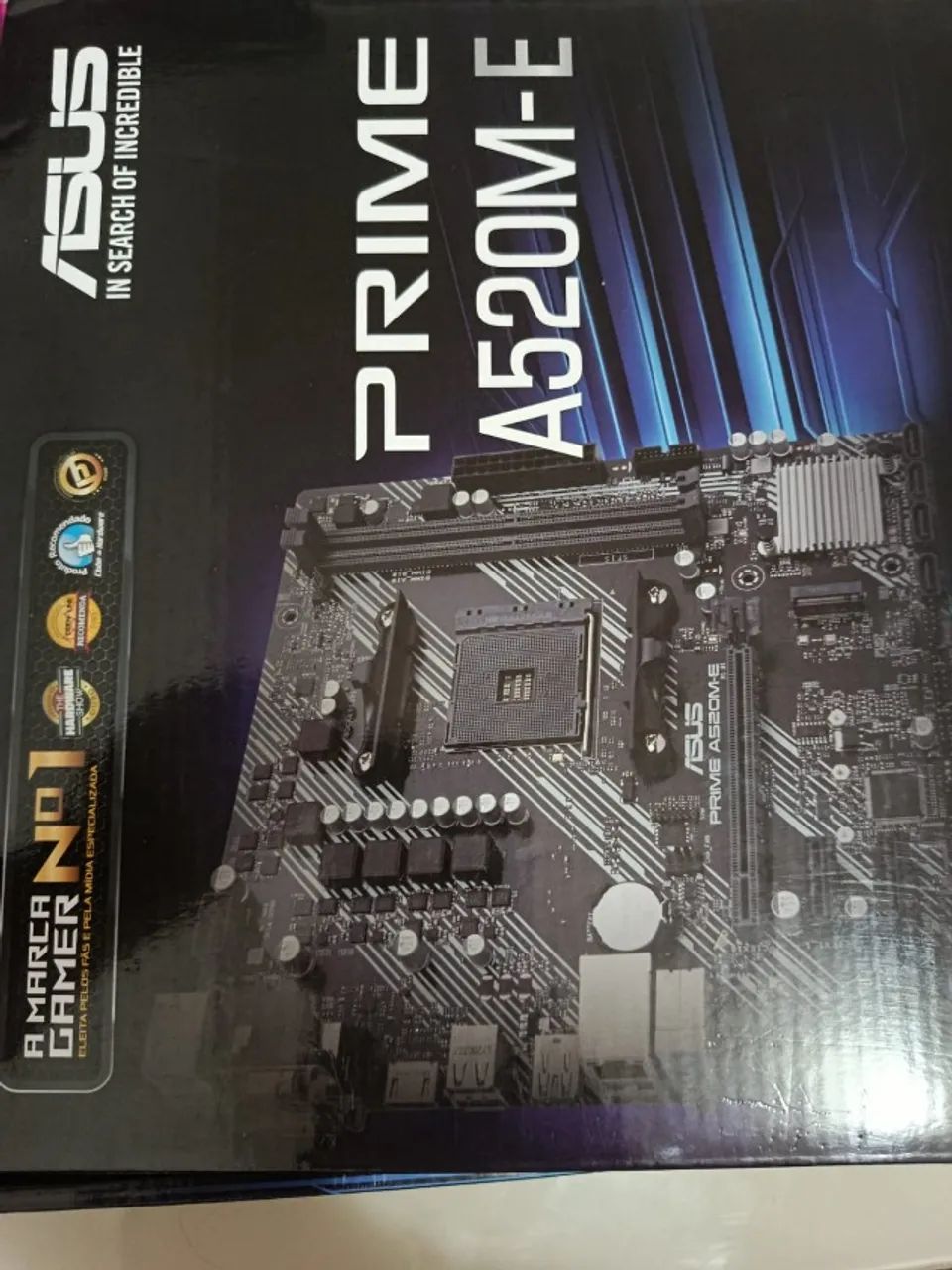 Placa mãe Asus Prime A520M-E com defeito - Foto 2
