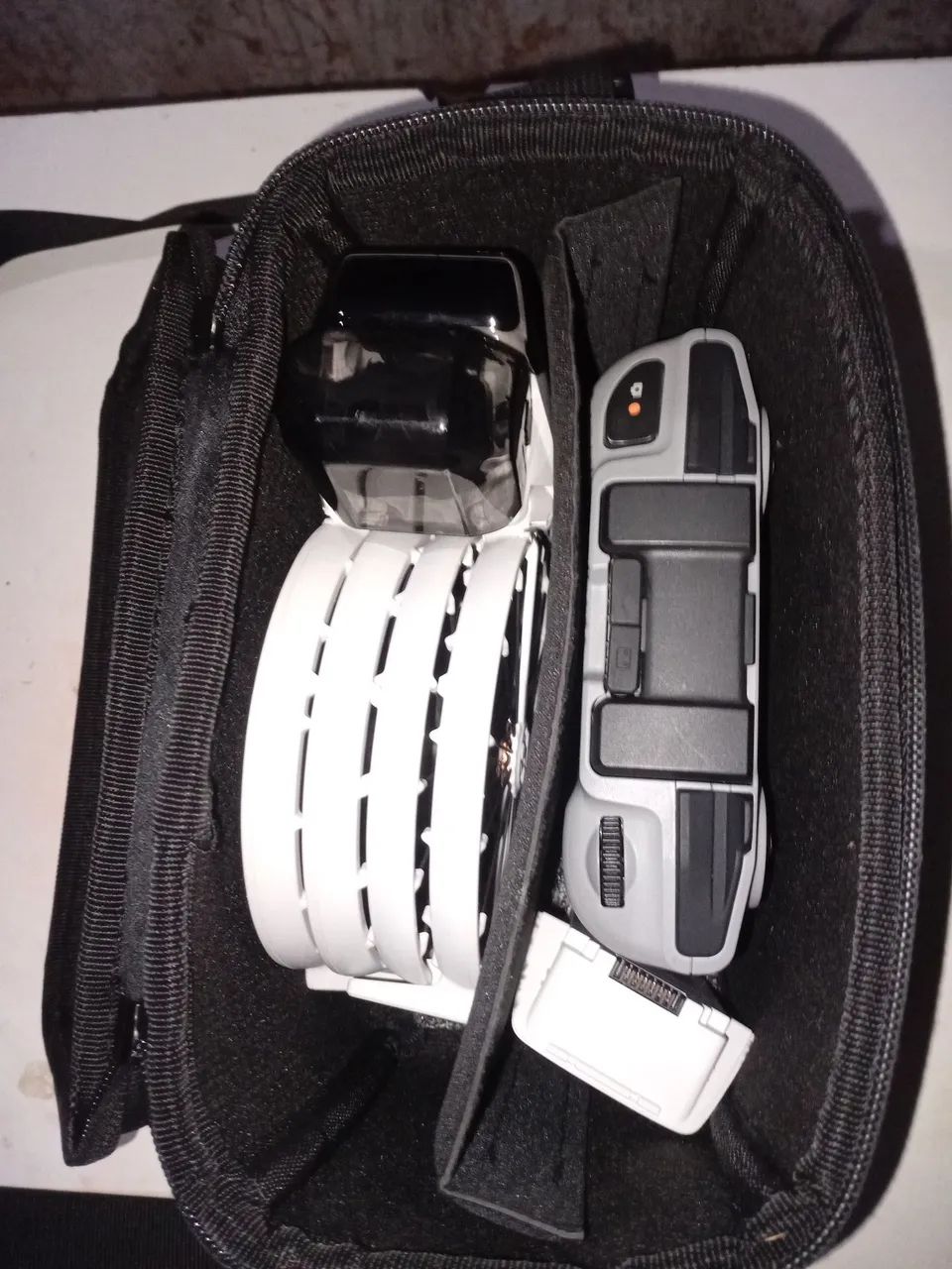 Drone dji flip com 2 baterias e beg de transporte novinho - Foto 5