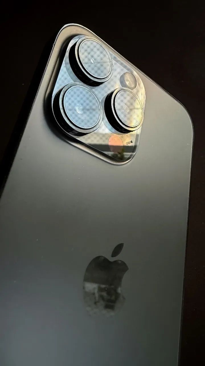 Iphone 14 Pro Max Space Black 128GB - Único Dono com Nota e Caixa
