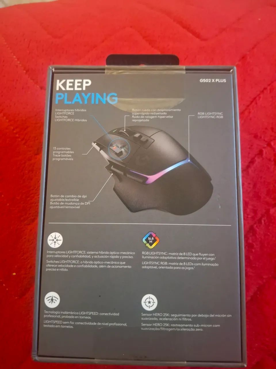 Mouse logitech G502 X Plus - Foto 2