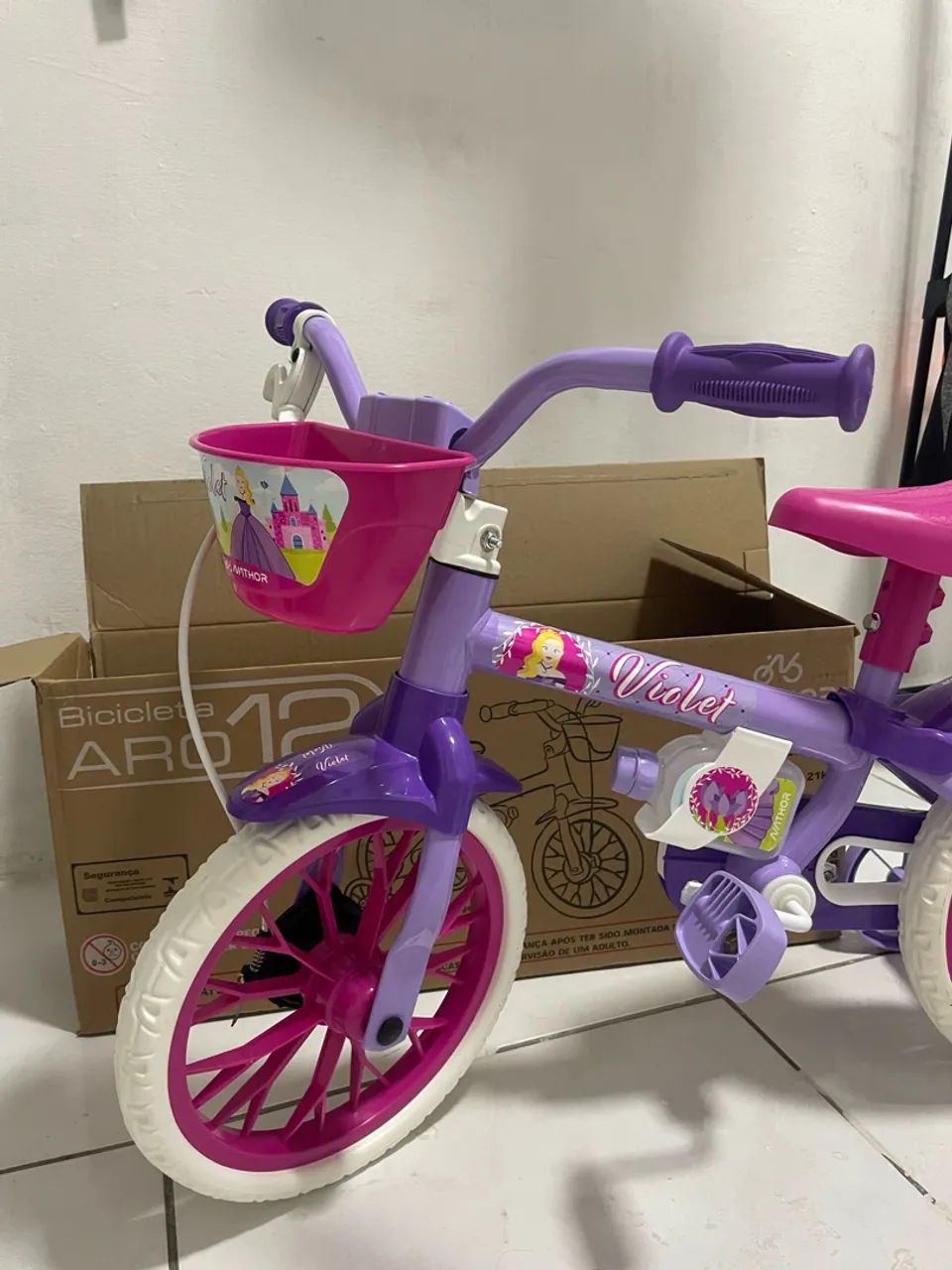 Bicicleta infantil menina - Foto 3
