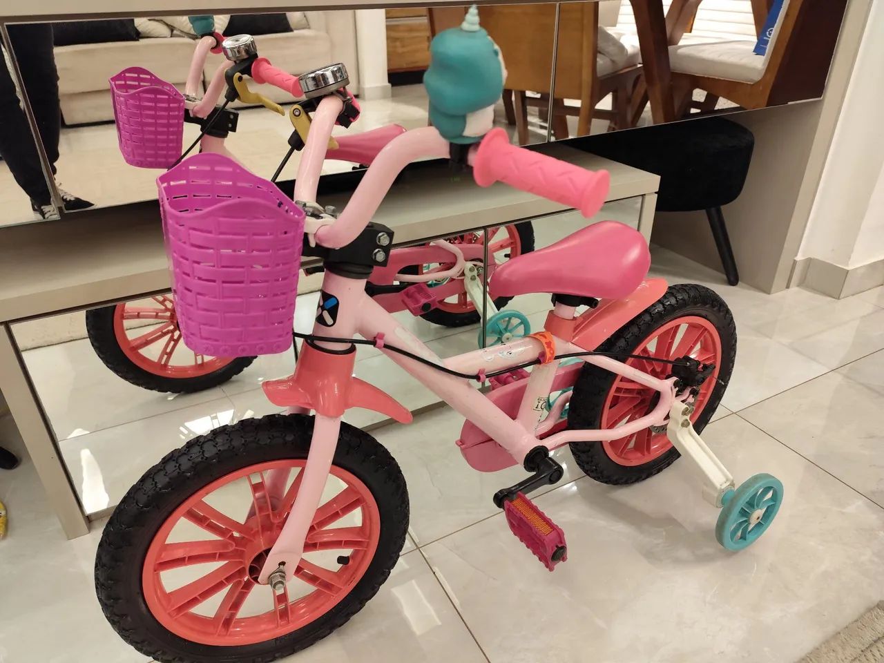 Bicicleta infantil Btwin aro 14 