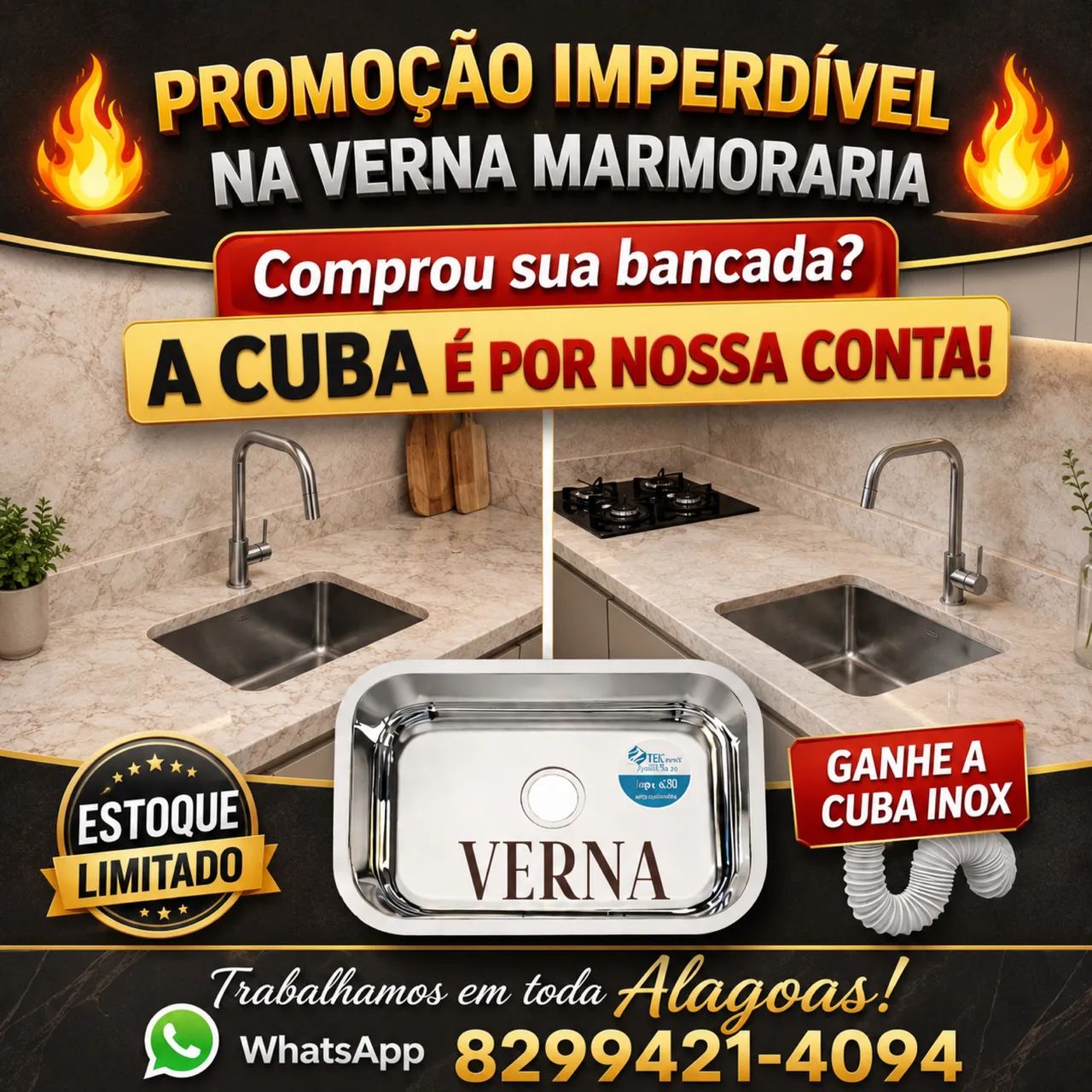PROMOÇÃO! Comprou sua bancada, a Cuba é por nossa conta!  - Foto 5