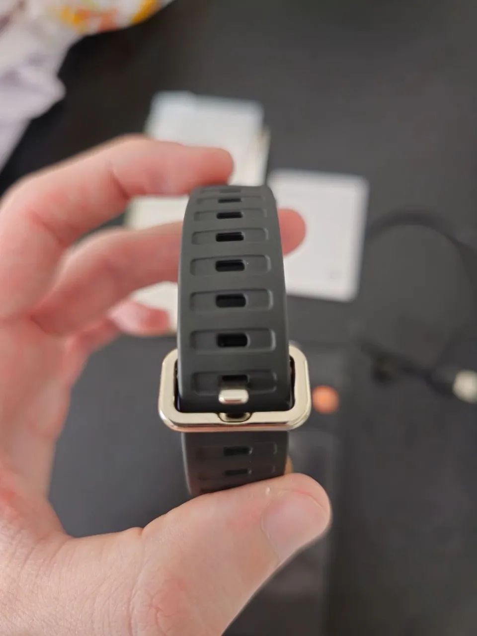Xiaomi Mi Band 7 Usada - Funcionando 100%com a caixa original e carregador - Foto 5