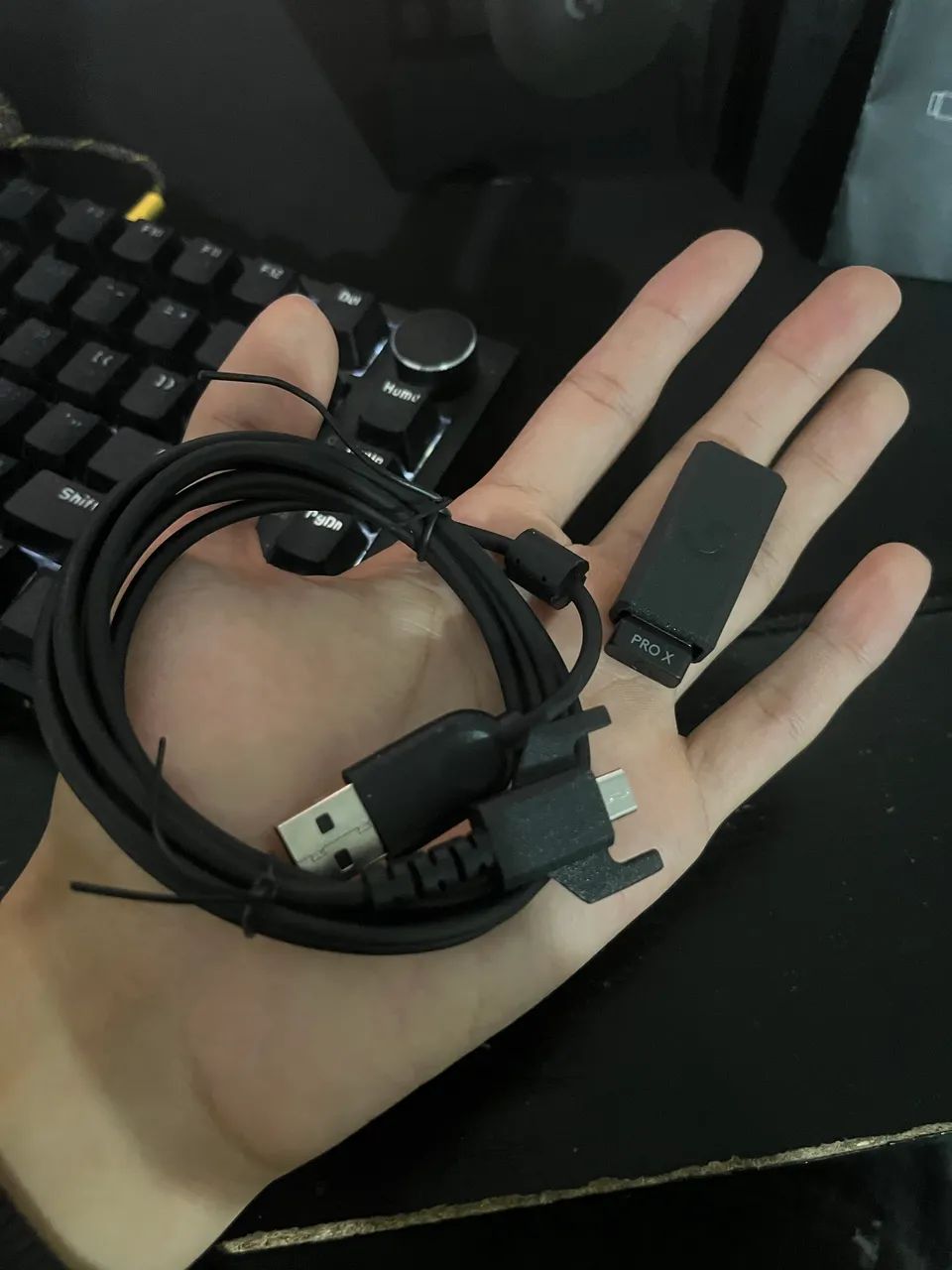 Mouse Logitech Gamer Pro X Superlight Preto - Foto 3