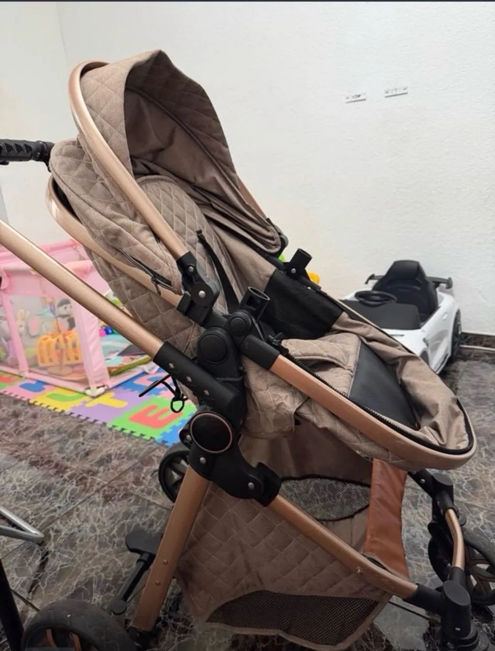 Carrinho de bebê - Padrão Europeu - Foto 2