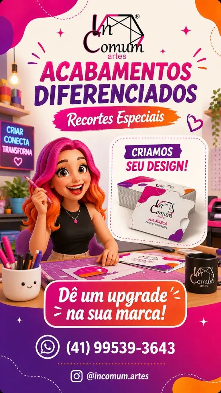 Cartões de Visita Premium - Papel Couchê 250g com Verniz Brilho - Foto 2