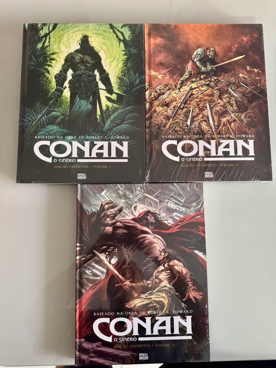 Conan, O Cimério Vol. 1, 2 e 3 (Lacrados)