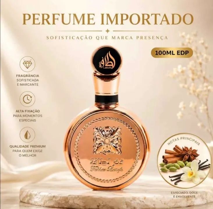 Perfume Árabe Fakhar Gold 100ml - Lattafa  - Foto 2