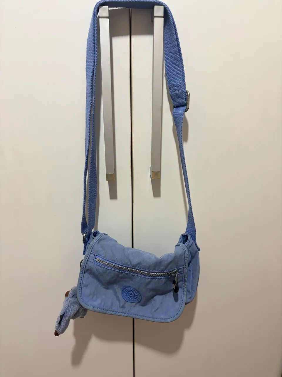 Kipling Mini bolsa transversal Sabian Azul - Foto 3