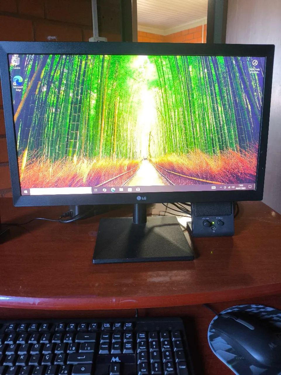 Vendo computador completo, com impressora e mesa - Foto 5
