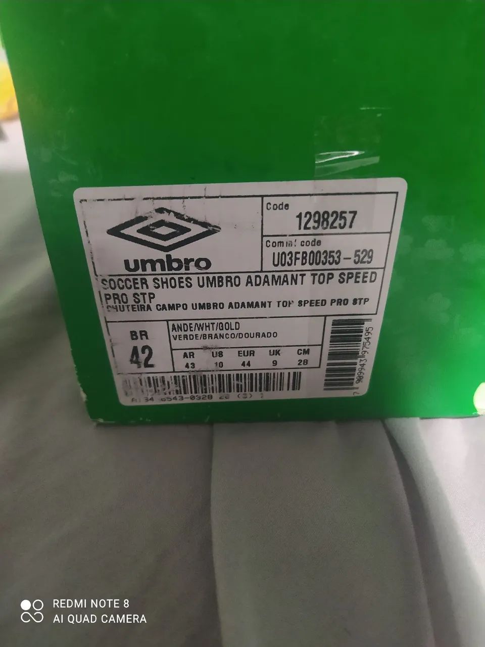 Chuteira de campo Umbro Saint patricks day - Foto 6