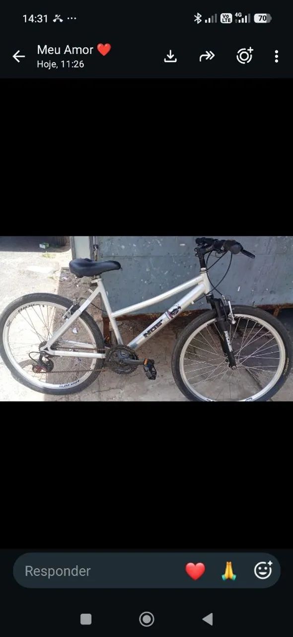 Bike de alumínio 