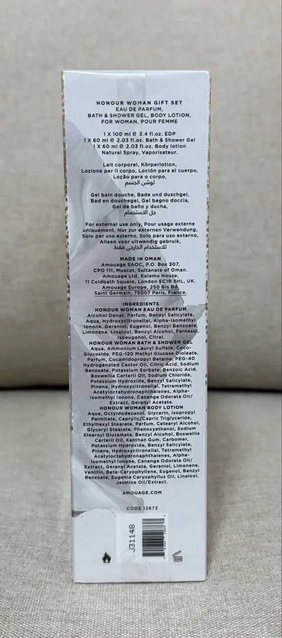 Kit Amouage Honour Woman  - Foto 2