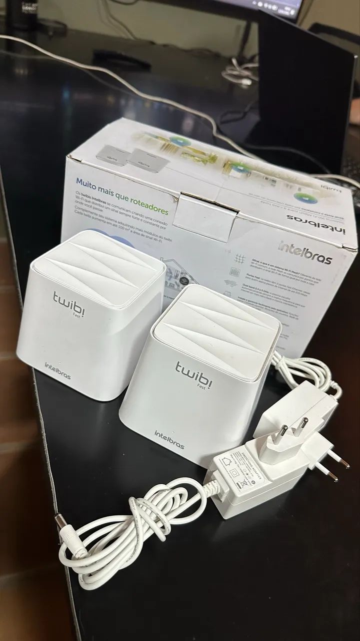 Kit Roteador Mesh Intelbras Twibi Fast Wi-Fi - Foto 3