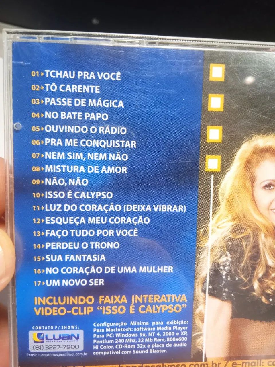 Cd original Banda Calypso Volume 8 conservado  - Foto 4