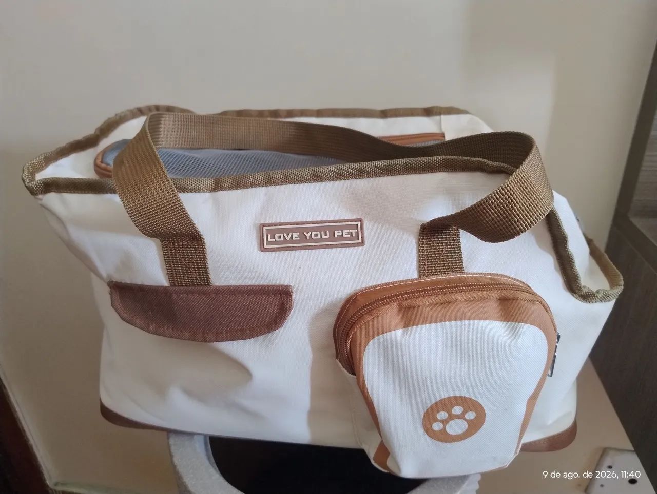Bolsa transporte para cães pequenos  - Foto 5