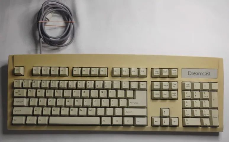 Teclado original Dreamcast