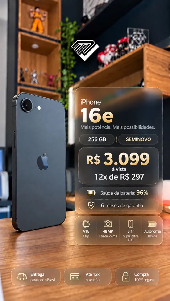 iPhones Novos e Seminovos - Foto 4