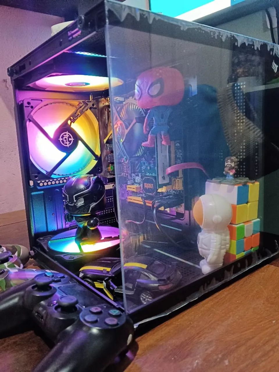 Pc Gamer Muito Top Rodando Jogos e Programas. CPU Nova na Caixa  - Foto 4