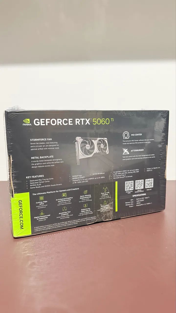 GeForce RTX 5060 ti 16GB (Lacrada) - Foto 2
