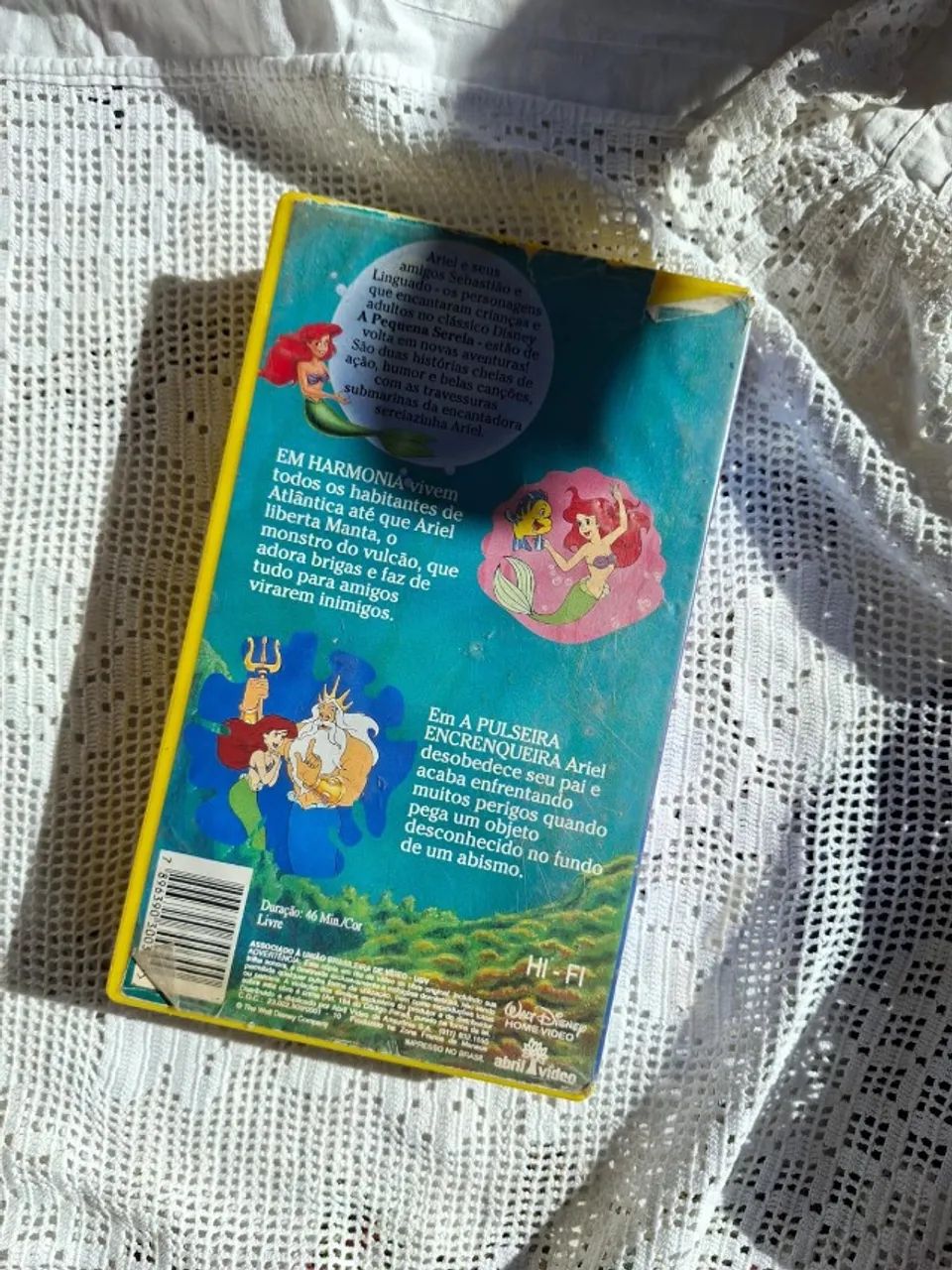Fita Cassete A Pequena Sereia sem teste - Foto 2