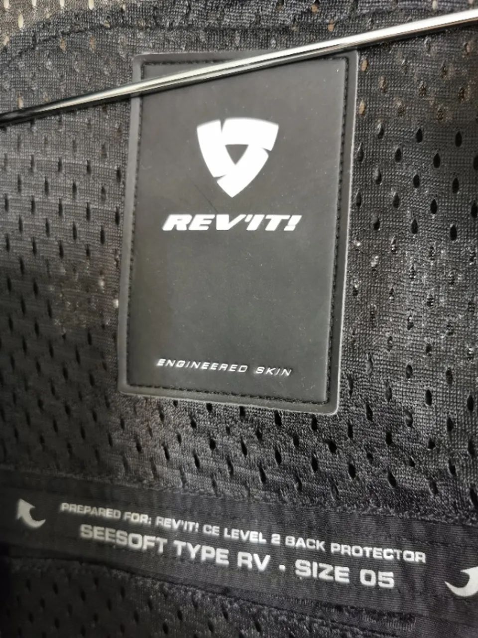 Jaqueta de moto Revit WIND com protetores Tam. G - Foto 4