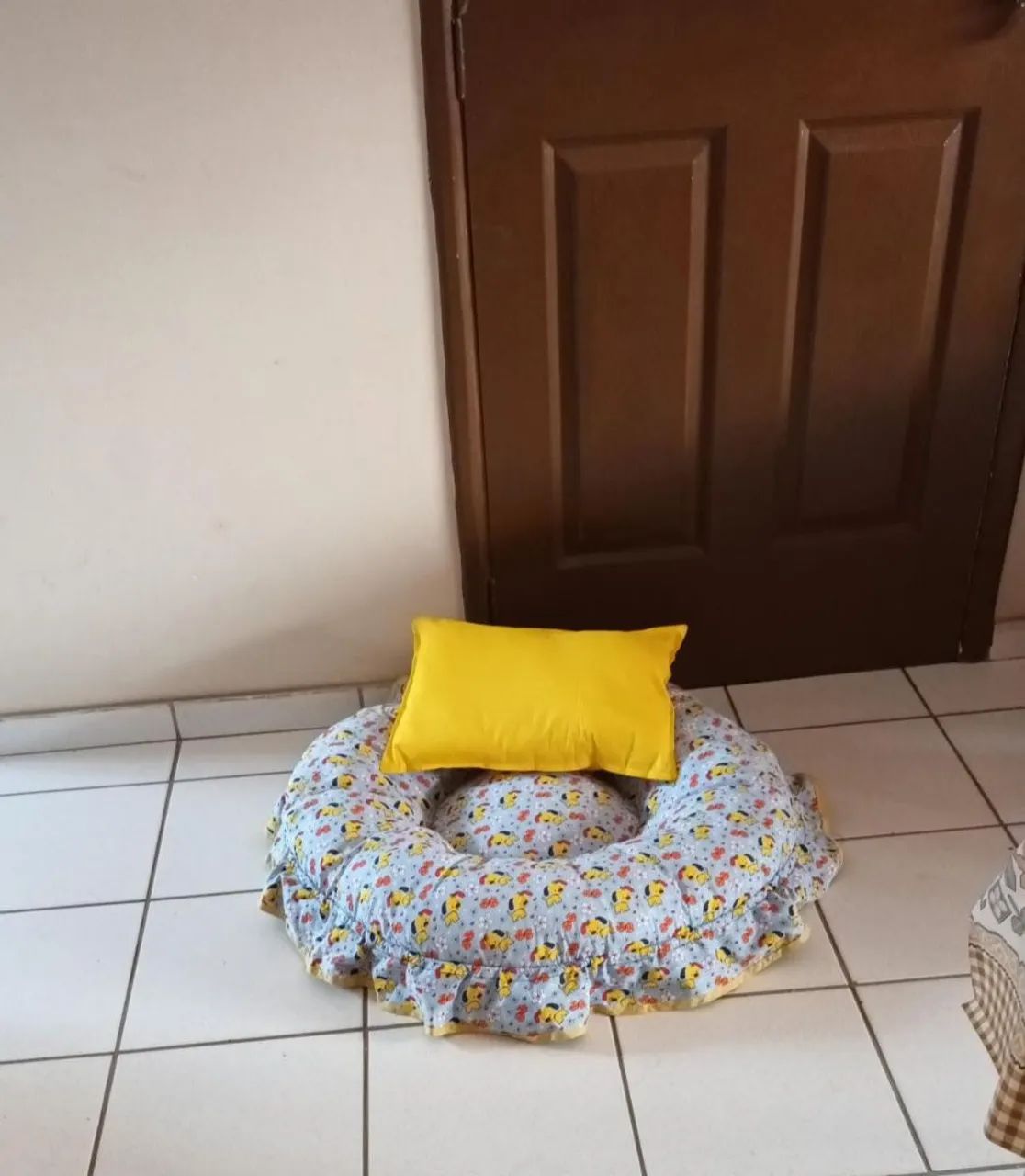 Cama Pet dupla face Tecido algodão 