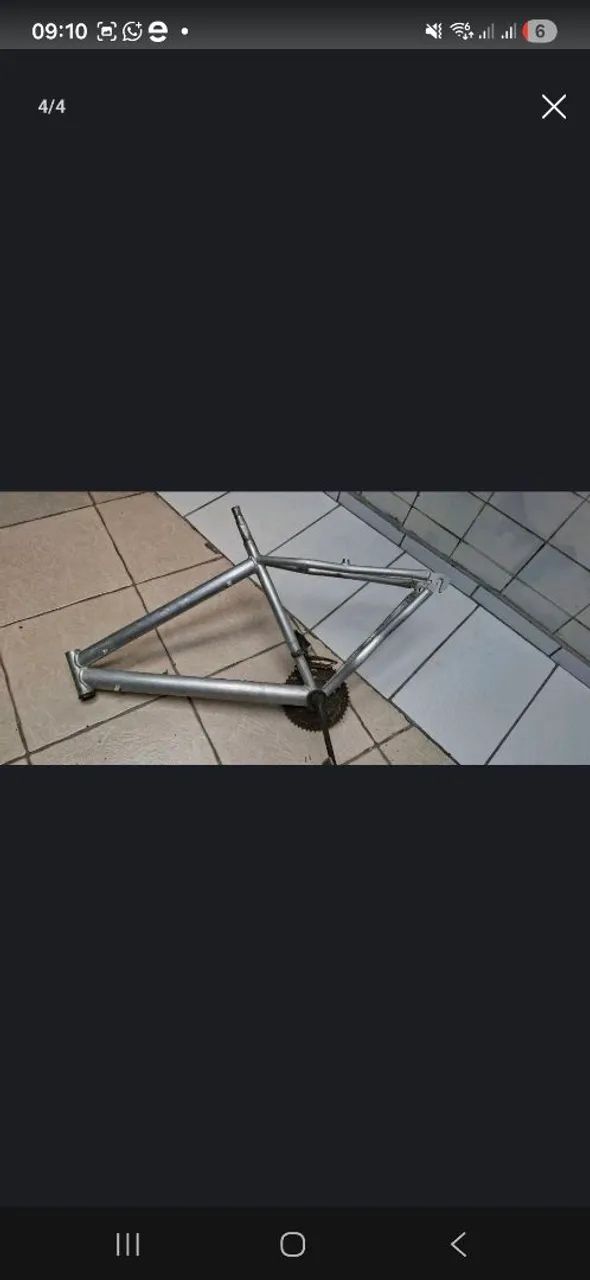 Quadro de bicicleta em alumínio - Foto 3