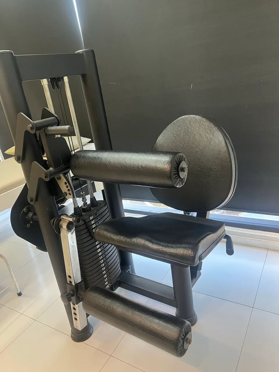 Cadeira flexora e extensora