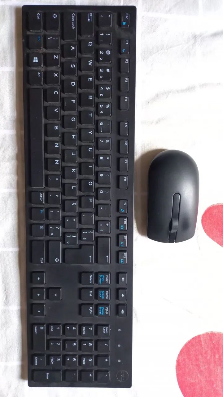 Kit Dell Teclado e Mouse sem fio MK636 - Foto 2