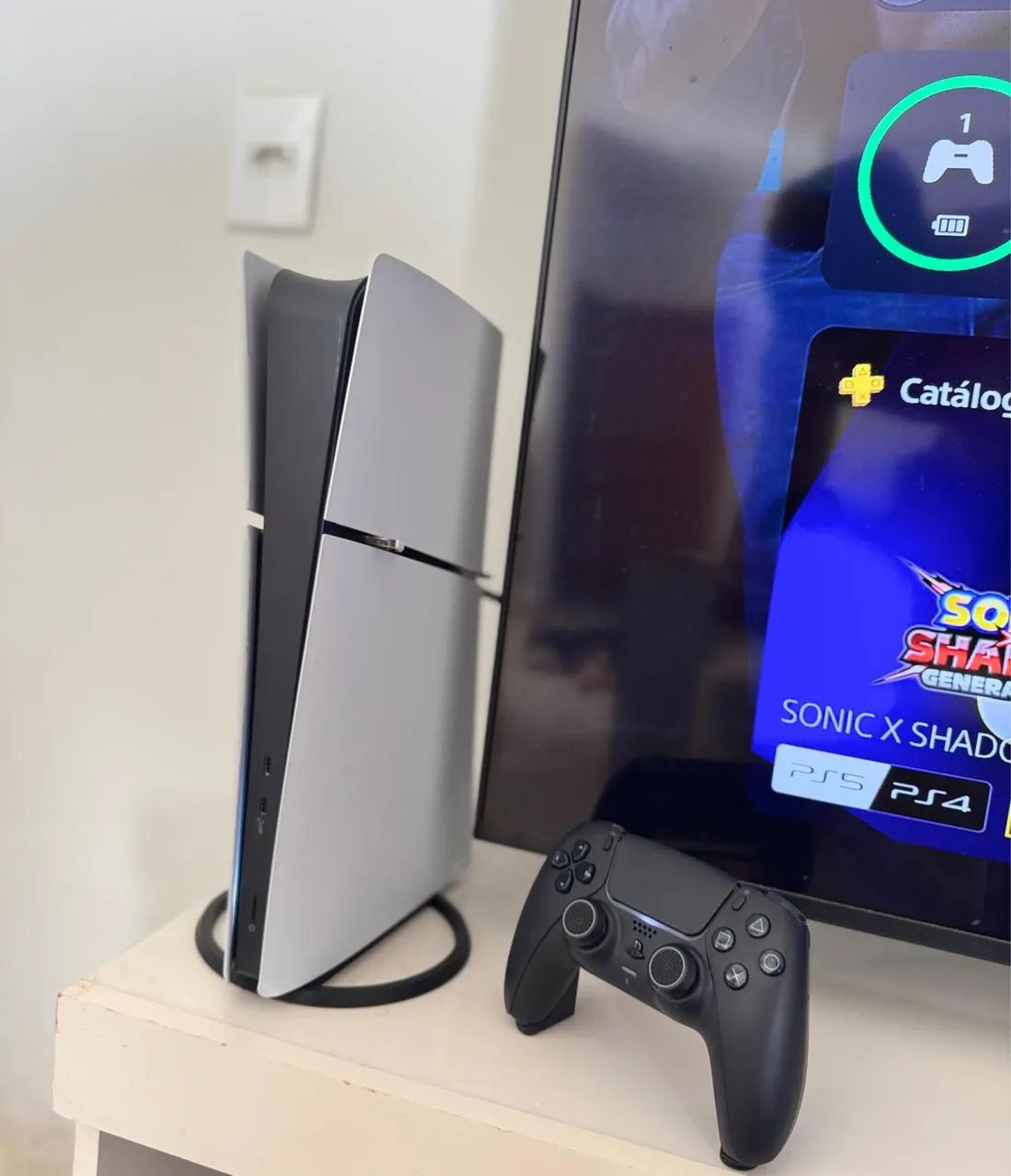 Ps5 slim com caixa + completo  - Foto 2